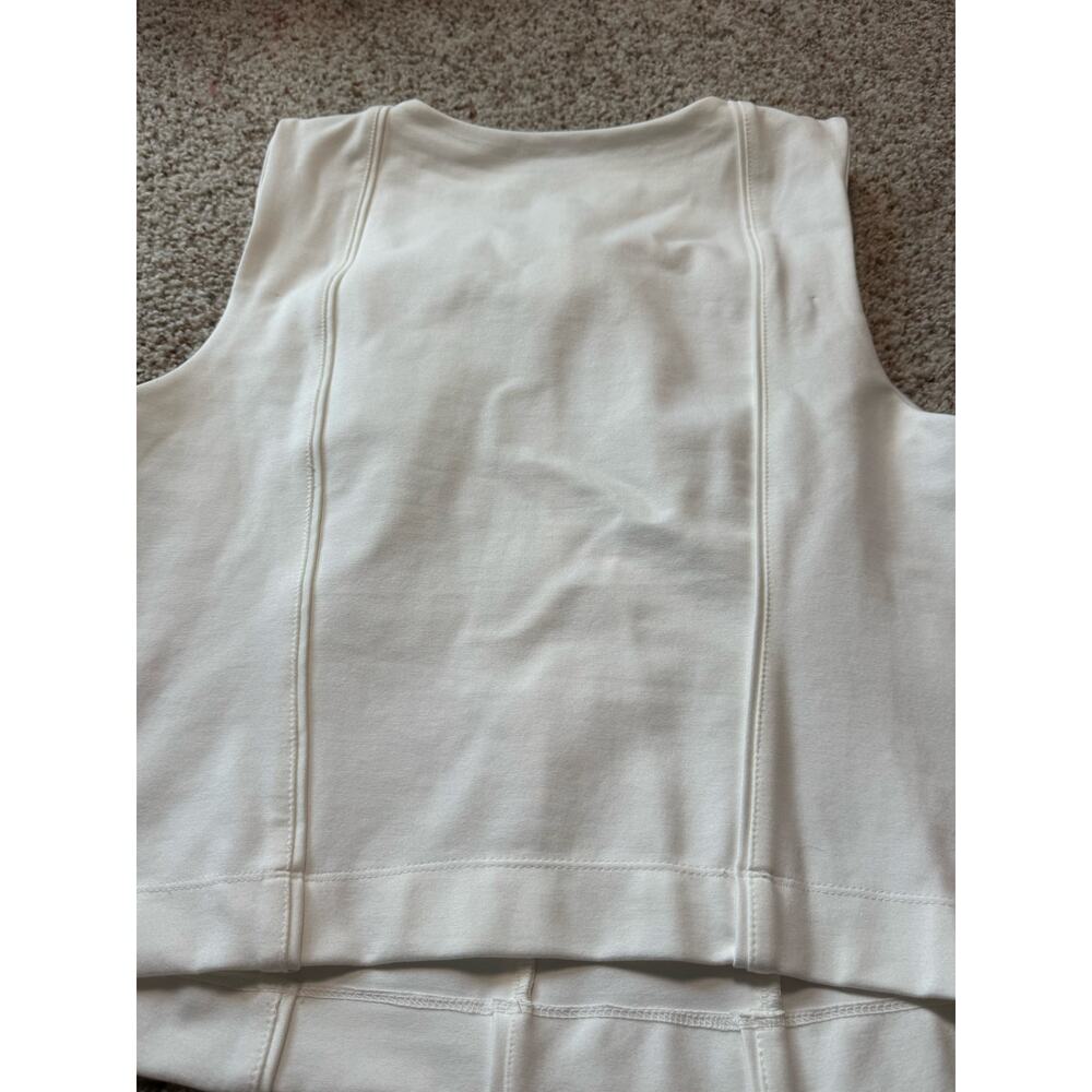 Maeve by Anthropologie Sleeveless Seamed Corset Crop Tank Top Womens Size XL/1X - Picture 11 of 13